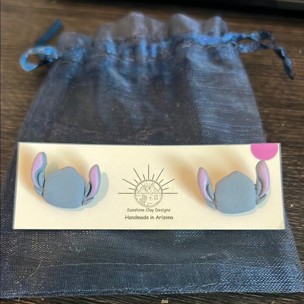 Disney Stitch Clay Earrings